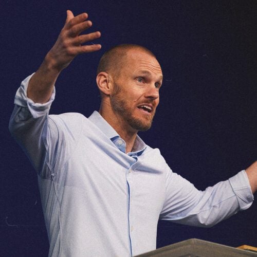 David Platt preaching the sermon, “Baptism: A Celebration Of Grace."
