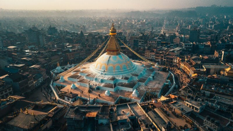 Stupa Boudhanath Kathmandu, Nepal.